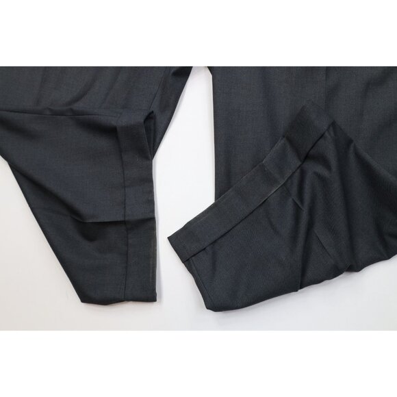 Caravelli Mens Size 54R Super 150s 3 Piece Suit Wedding Gray Pants 48x27 - Picture 14 of 16
